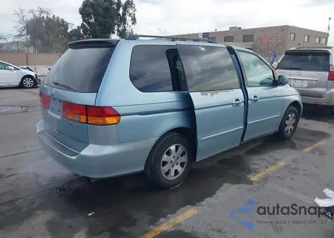 2003 Honda Odyssey Ex-L z USA, uszkodzony, nr VIN 5FNRL18033B118686